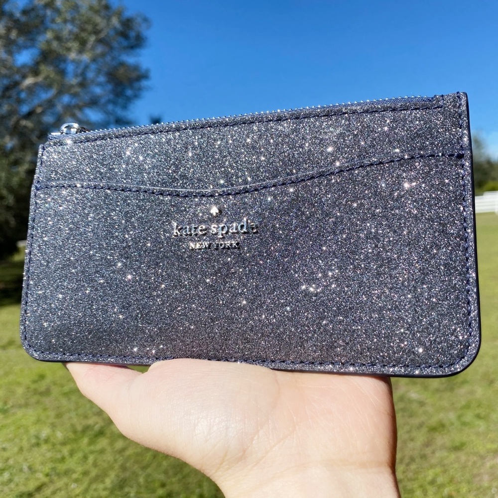 NWT✨ Glitter NWT Kate Spade Wallet/Coinholder - Picture 2 of 5
